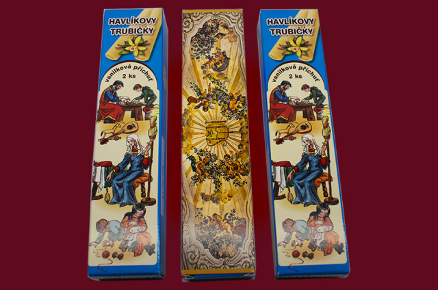 Havlíkovy trubičky - vanilkové