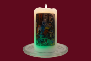 Svíčka sv. Zdislava s rodinou, magická