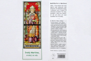 Záložka do knihy - Svatý Martin