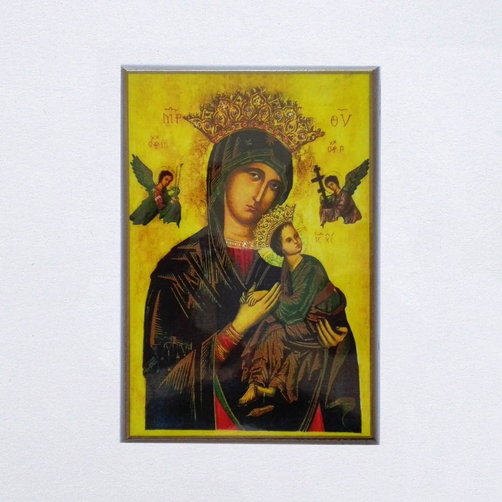 Panna Maria ustavičné pomoci svatá Zdislava.